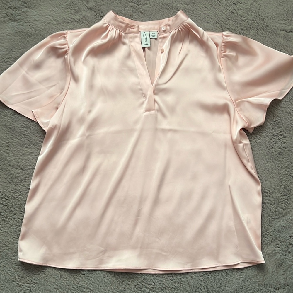 Joie peach color shirt/ blouse S